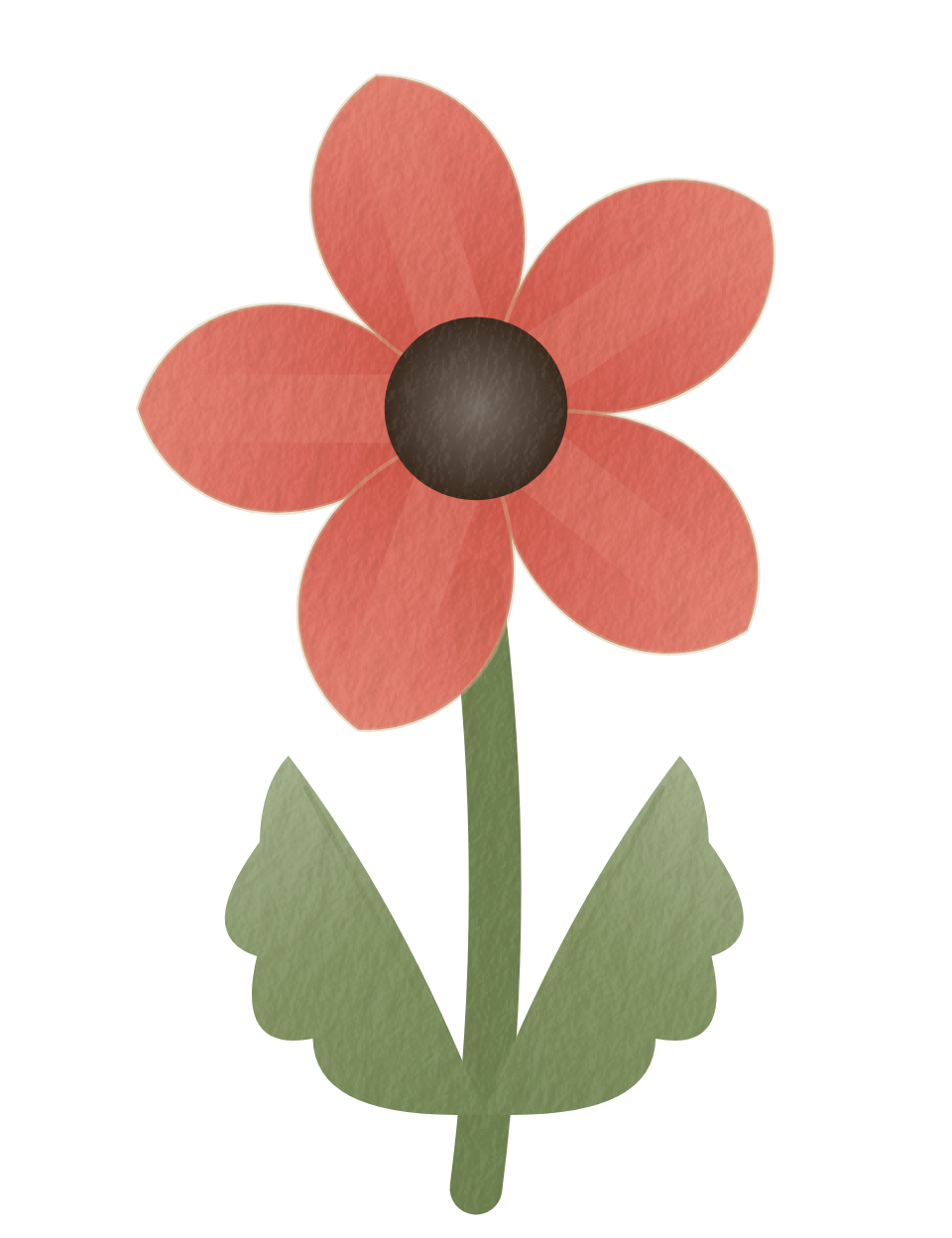the poppy, painted